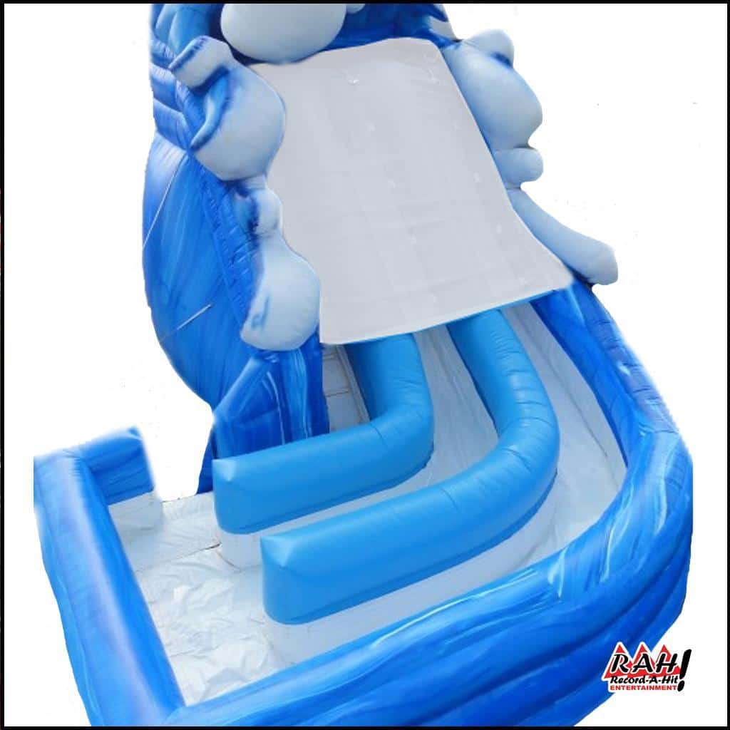 Super Splash Inflatable Water Slide
