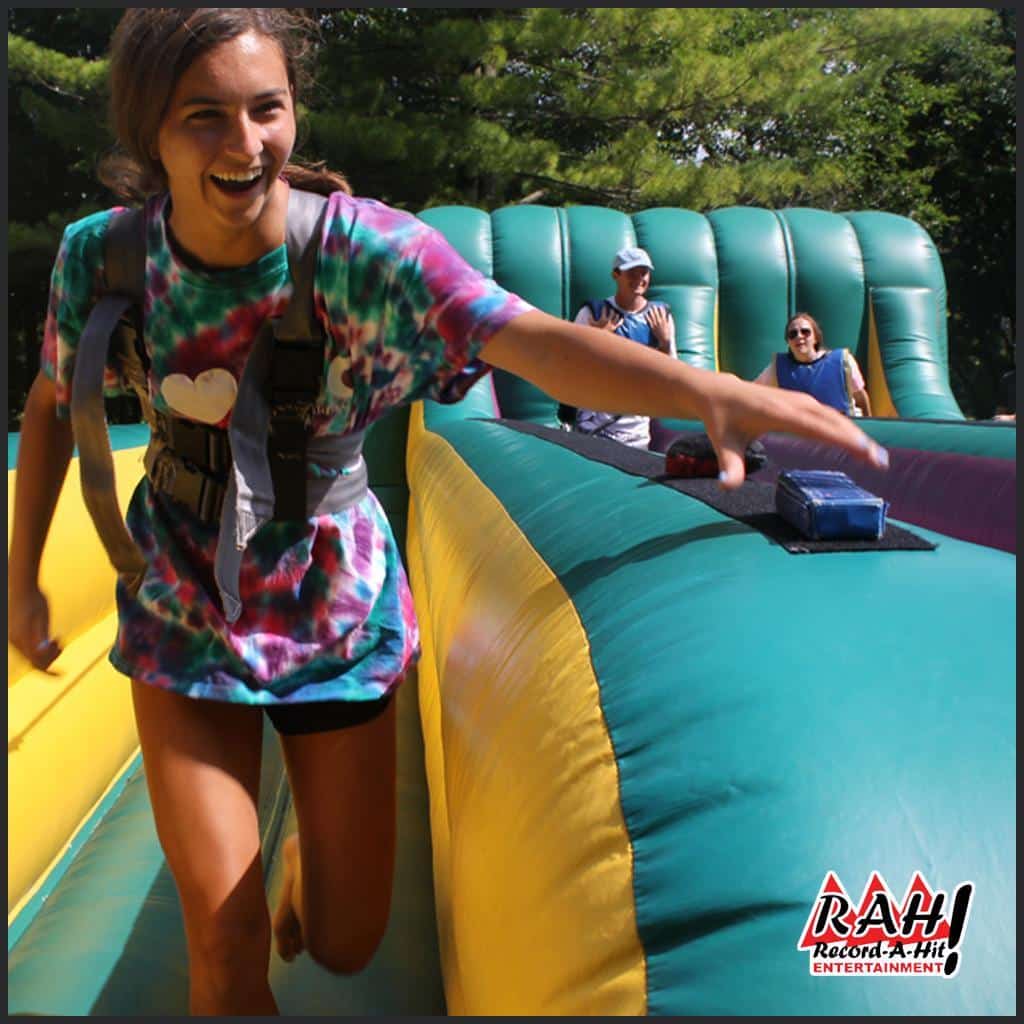 3-Lane Bungee Run Inflatable | Record-A-Hit Entertainment